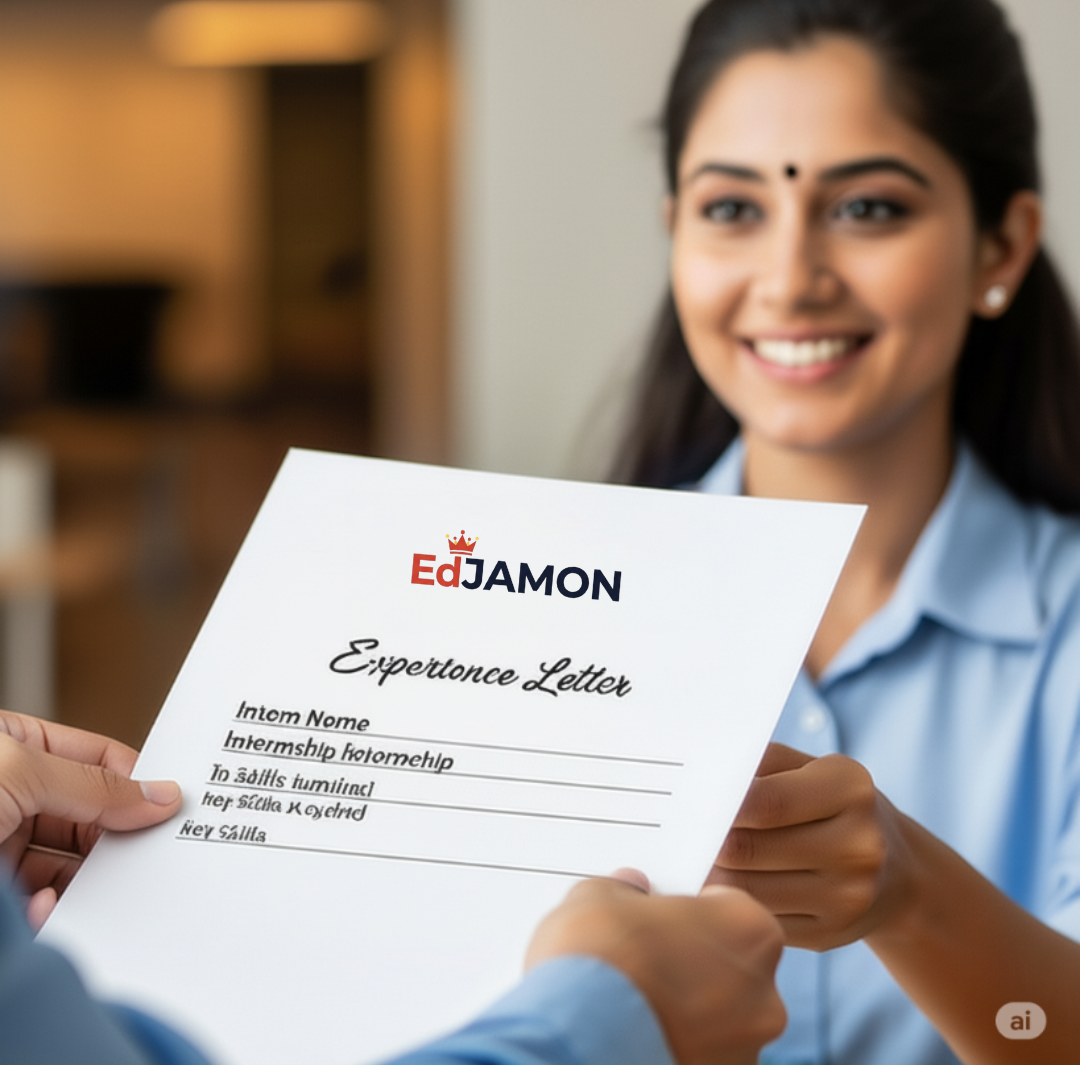 Experience Letter Instead of Certificates